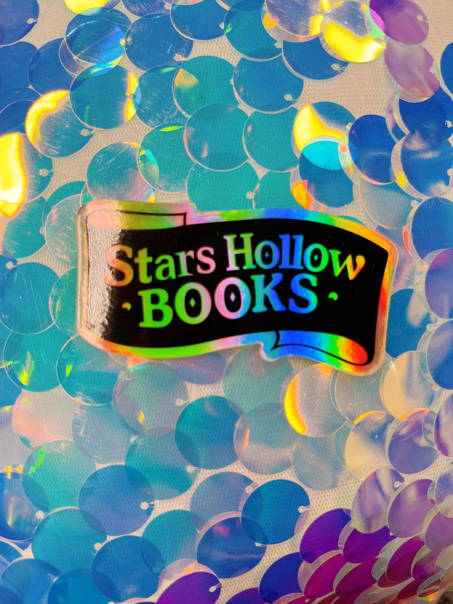 Stars Hollow Books - Gilmore Girls Holographic Sticker: Single