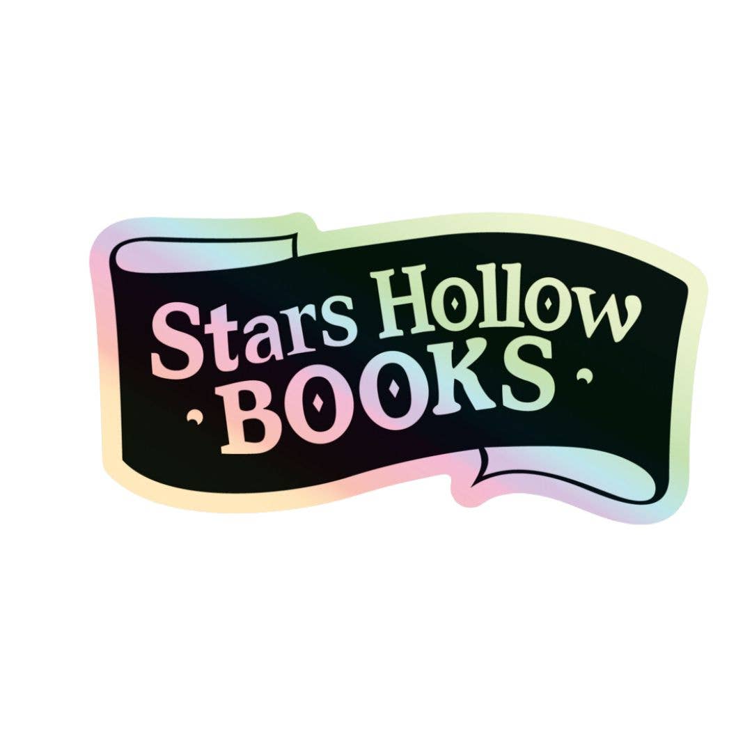 Stars Hollow Books - Gilmore Girls Holographic Sticker: Single