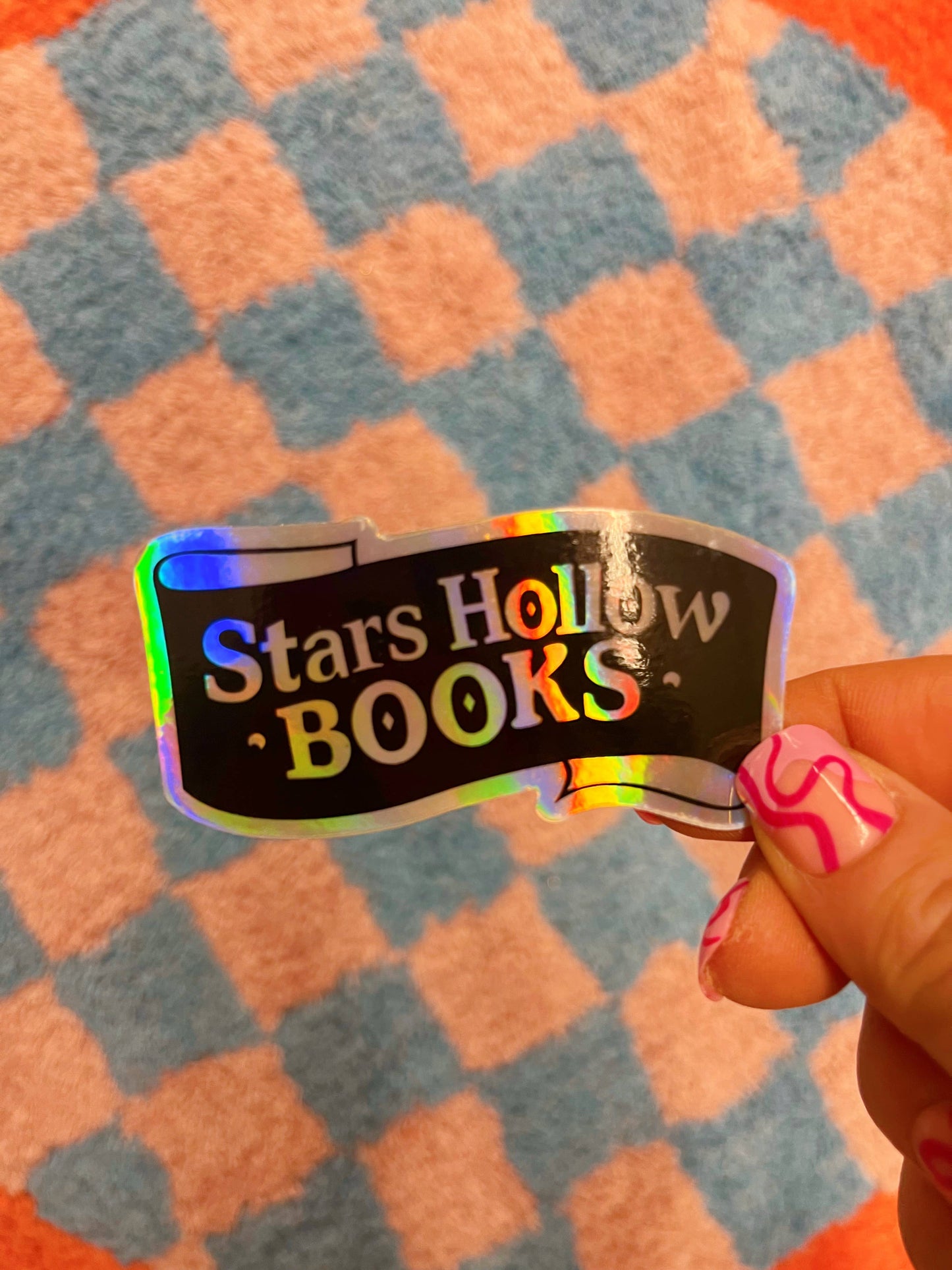 Stars Hollow Books - Gilmore Girls Holographic Sticker: Single